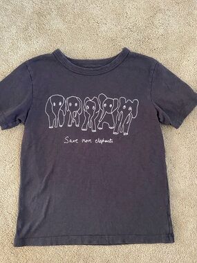 Crewcuts gray Graphic Tee “garments for good”